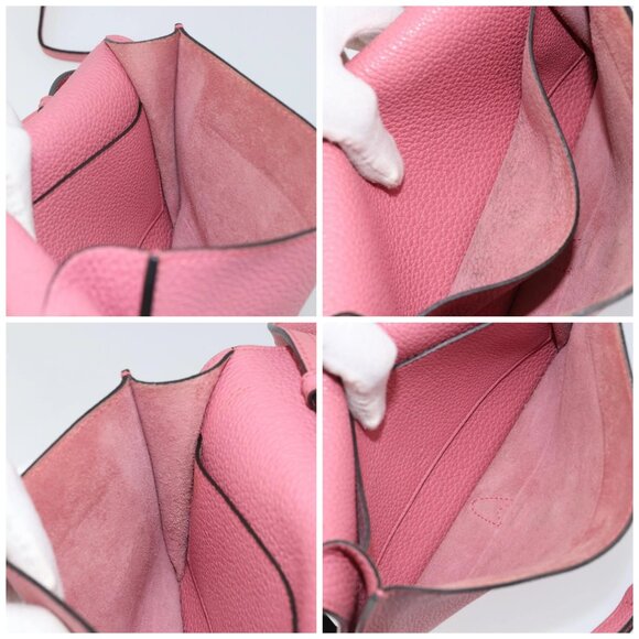 GUCCI New Jackie Shoulder Bag Leather Pink Silver - Picture 15 of 16